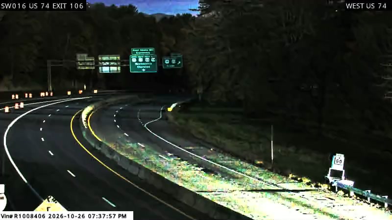 US-74 Westbound